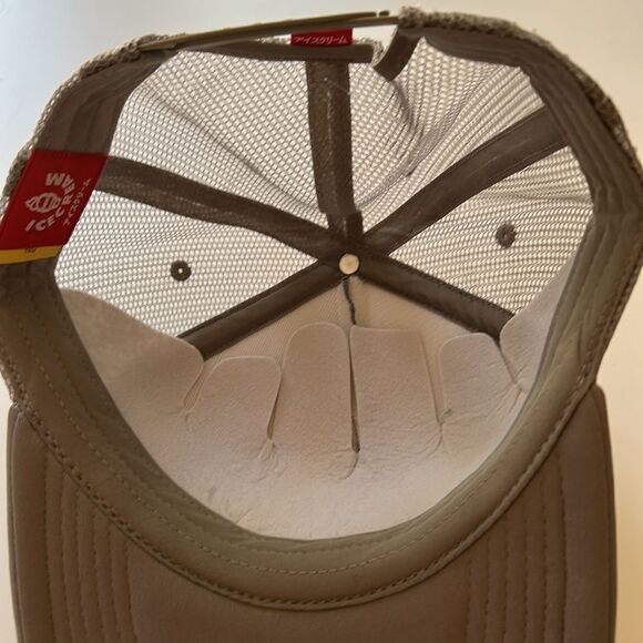 ICECREAM NEWYAK CITY ESSENTIAL HAT retro SnapBack, Grey, NWOT Paper intact - Picture 8 of 11